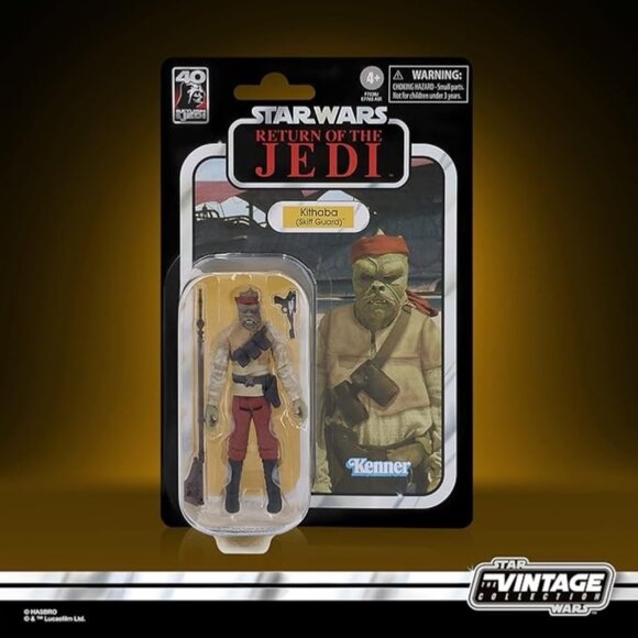 Star Wars Kithaba Skiff Guard Return of The Jedi Collectible 3.75" Action Figure - Picture 12 of 12